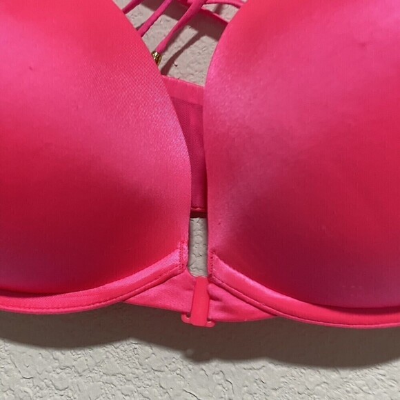 VICTORIA'S SECRET VERY SEXY PUSH-UP FRONT CLOSURE BRA WOMENS SIZE 34DD - Picture 10 of 12